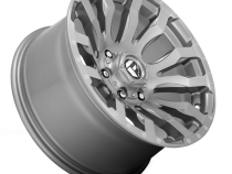 Aluminum Wheels 20X9 Blitz D693 6 On 135 Brushed Gunmetal Gray Tinted Clear 87.1 Bore 20 Offset Multi Spoke Fuel Off Road Wheels