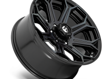 Aluminum Wheels 20X9 Siege D704 5 On 139.7 Gloss Black Machined Double Dark Tint 78 Bore 1 Offset Fuel Off Road Wheels