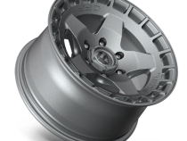 Aluminum Wheels 17X9 Warp D734 6 On 139.7 Matte Gunmetal Gray 106.1 Bore 1 Offset Fuel Off Road Wheels