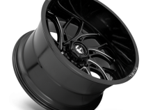 Aluminum Wheels 22X10 Runner D741 5 On 139.7 Gloss Black Milled 78 Bore -18 Offset Fuel Off Road Wheels