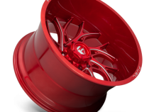 Aluminum Wheels 26X14 Runner D742 6 On 135 Candy Red Milled 87.1 Bore -75 Offset Fuel Off Road Wheels