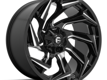 Aluminum Wheels 22X10 Reaction D753 5 On 139.7/5 On 150 Gloss Black/Milled 110.2 Bore -18 Offset Fuel Off Road Wheels