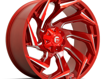 Aluminum Wheels 20X9 Reaction D754 5 On 114.3/5 On 127 Candy Red/Milled 78.1 Bore 20 Offset Fuel Off Road Wheels