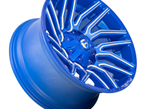 Aluminum Wheels 20X10 Typhoon D774 5 On 114.3/5 On 127 Anodized Blue Milled 78 Bore -18 Offset Fuel Off Road Wheels