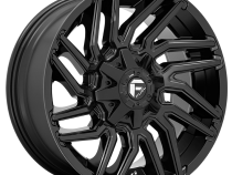 Aluminum Wheels 20X9 Typhoon D776 8 On 165.1 Gloss Black 125.2 Bore 1 Offset Fuel Off Road Wheels
