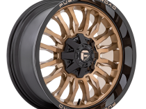 Aluminum Wheels 20X10 Arc D797 8 On 165.1 Platinum Bronze/Black Lip 125.1 Bore -18 Offset Fuel Off Road Wheels