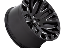 Aluminum Wheels 18X9 Quake D828 5 On 139.7 Gloss Black Milled 78.1 Bore 1 Offset Fuel Off Road Wheels