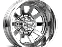 Dually Wheels 22X8.5 FF09D Dually DE09 PO 10 On 225 Polished 170.1 Bore -202 Offset Outer Dually Fuel Off Road Wheels