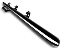 Nerf Step Bar Wheel-to-Wheel (1 Step per Side) 21-25 Ford Bronco 2 Dr Gloss Black NFab
