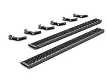 Growler Step System Cab Length (1 Step per Side) 7 Inch Board 2019 (New Body Style)-2025 Chevy Silverado/GMC Sierra 1500/2020-2025 2500 HD/3500 HD Regular Cab Textured Black NFab