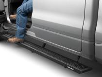 Growler Step System Cab Length (1 Step per Side) 7 Inch Board 2019-2025 (New Body Style) Ram 1500 Crew Cab Textured Black NFab