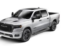 Growler Step System Cab Length (1 Step per Side) 7 Inch Board 2019-2025 (New Body Style) Ram 1500 Crew Cab Textured Black NFab