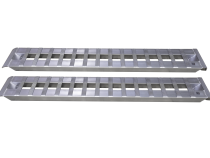 1 Pair Heavy Duty 7 Foot Aluminum Loading Ramps 14 Inch x 84 Inch 3K Capacity Per Ramp Gen Y Hitch