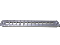 Single Heavy Duty 8 foot Aluminum Loading Ramp 15 Inch x 96 Inch 5K Capacity Gen Y Hitch