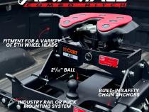 Advantage Hitch Fifth Wheel Gooseneck Combo for Trucks 25K Towing Fits Curt Q24 &amp;amp; A25 Fifth Wheel Head Gen Y Hitch