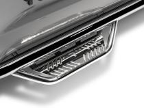Podium Step SS Wheel-to-Wheel with Bed Access (3 Steps per Side) 3 Inch Main Tube Diameter 2010-2019 Ram 2500/3500 6 Foot 4 Inch Bed Crew Cab Polished Stainless NFab
