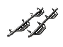 Podium Step LG Cab Length (2 Steps per Side) 3 Inch Main Tube Diameter 2017-2026 Ford F-250/350 SuperCab Textured Black NFab