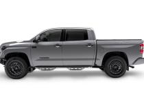 Podium Step SS Cab Length (2 Steps per Side) 3 Inch Main Tube Diameter 2007-2021 Toyota Tundra Double Cab Polished Stainless NFab