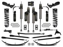 2023-2025 Ford F-250/F-350 Super Duty 4WD Diesel 2.5 Inch Lift Stage 6 Suspension System W/ 4-Link And Expansion Packs Icon Vehicle Dynamics