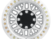 Aluminum Wheels 17x9 Ryno Cast Beadlock RT951M Machined Silver Machined Beadlock Ring -12 Offset 8 on 165.1 Bolt Pattern 130.81 Bore Raceline