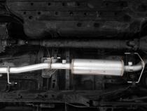 03-24 Toyota 4Runner 11-16 Toyota Land Cruiser Prado Armor Pro T304 Stainless Steel 2.5 Inch Cat-Back High Clearance Turn Down Single Rear Exit MBRP Exhaust System