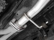 03-24 Toyota 4Runner 11-16 Toyota Land Cruiser Prado Armor Pro T304 Stainless Steel 2.5 Inch Cat-Back High Clearance Turn Down Single Rear Exit MBRP Exhaust System