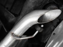 03-24 Toyota 4Runner 11-16 Toyota Land Cruiser Prado Armor Pro T304 Stainless Steel 2.5 Inch Cat-Back High Clearance Turn Down Single Rear Exit MBRP Exhaust System