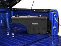 Truck Bed Storage Box Swing Case 1999-2014 Ford F-150 Styleside Passenger Side Black Smooth Will Not Fit 2000-2004 Heritage SuperCrew UnderCover