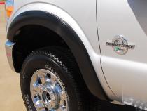 Sport Style Fender Flare Set Front, Textured, 2-Piece Set 2011-2016 Ford F-250 Super Duty/F-350 Super Duty Fleetside Lund
