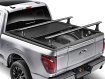 RetraxPRO Xr Retractable Tonneau Cover Industrial Strength Aluminum Construction 2007-2021 Toyota Tundra CrewMax 5' 6 inch Bed with Deck Rail System without Stake Pockets without Trail Special Edition Storage Boxes