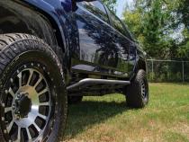 TrailSlider Step System Cab Length (2 Steps per Side) 2015-2025 Chevy Colorado/GMC Canyon Crew Cab Textured Black NFab