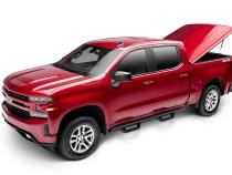 Tonneau Cover LUX 2019 (New Body Style) 2026 Silverado 1500 6 Foot 7 Inch Bed Without Multi-Flex Tailgate Pull Me Over Red UnderCover