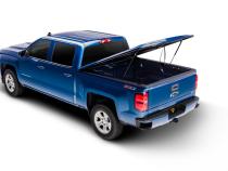 Tonneau Cover LUX 05-15 Toyota Tacoma 6 Foot Bed Std/Dbl Cab With Deck Rail System Super White UnderCover