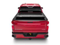 Tonneau Cover Ultra Flex 2016-2024 Nissan Titan 6 Foot 7 Inch Bed Std/Ext/Crew Without Utili-Track System Matte Black Finish UnderCover