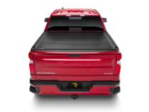 Tonneau Cover Ultra Flex 2022-2026 Nissan Frontier 6 Foot 1 Inch Bed With Or Without Utili-Track System Matte Black Finish UnderCover