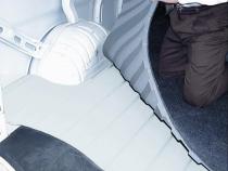 Vanrug Cargo Mat 14+ Dodge Promaster City 3/4 Inch Closed Cell Foam Mat Size 79 3/8 Inch x 57 7/8 Inch Charcoal BedRug